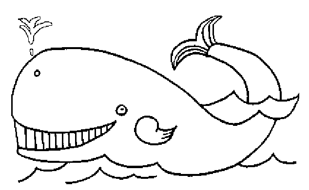 Coloriage 7 Baleines