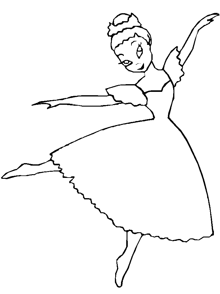 Coloriage 2 Ballet