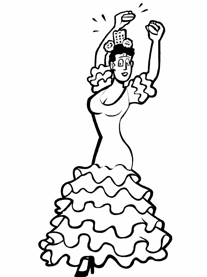 Coloriage 23 Ballet