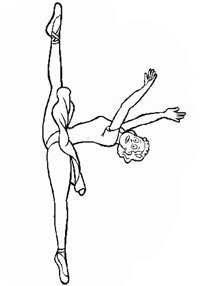 Coloriage 25 Ballet