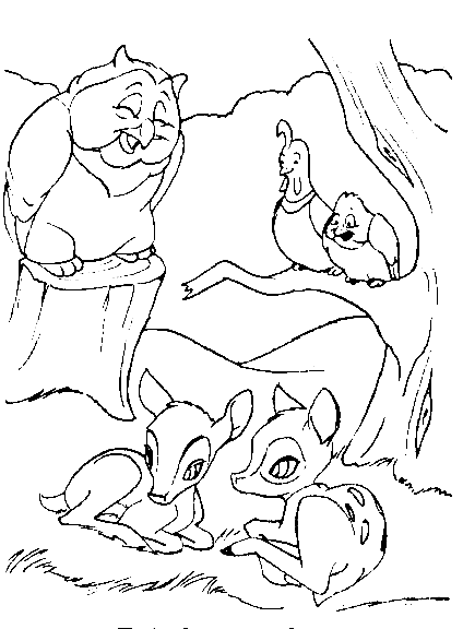 Coloriage 109 Bamby