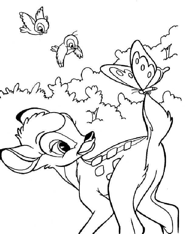Coloriage 16 Bamby