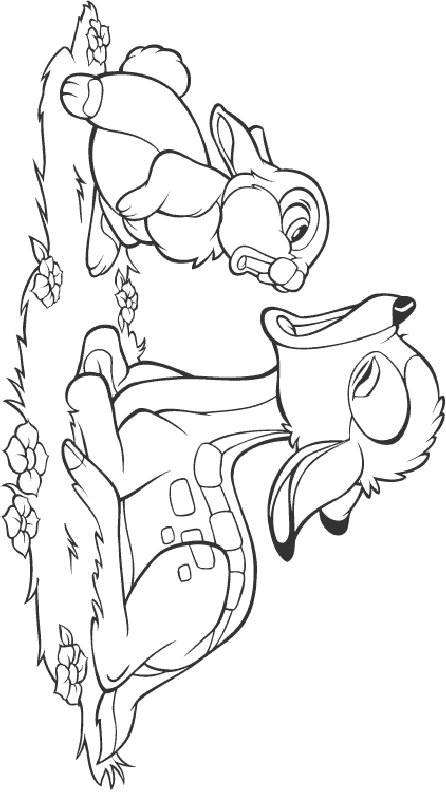 Coloriage 20 Bamby