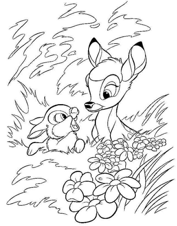 Coloriage 55 Bamby