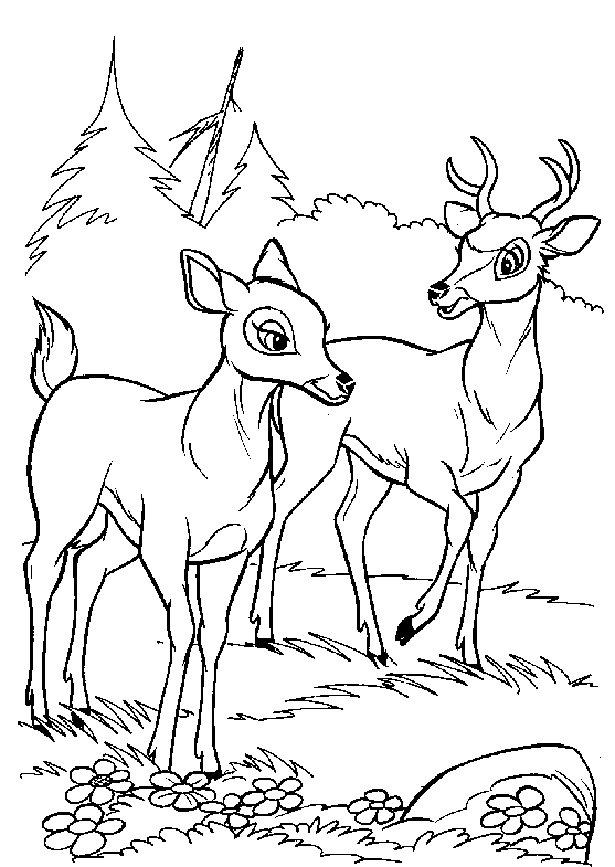 Coloriage 65 Bamby