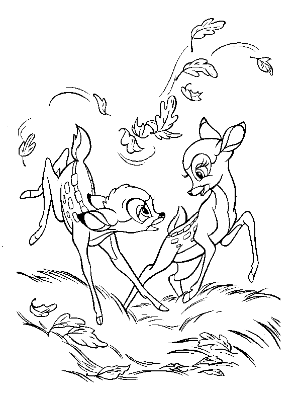 Coloriage 89 Bamby
