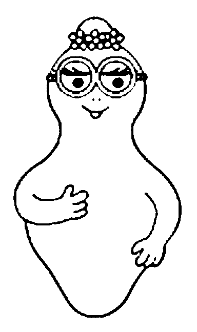 Coloriage 11 Barbapapa