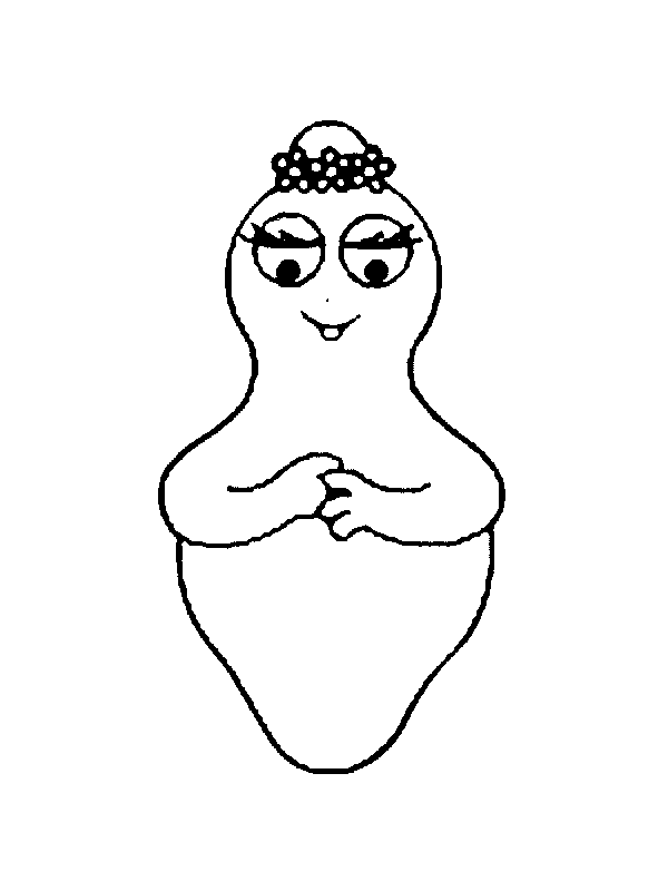 Coloriage 17 Barbapapa