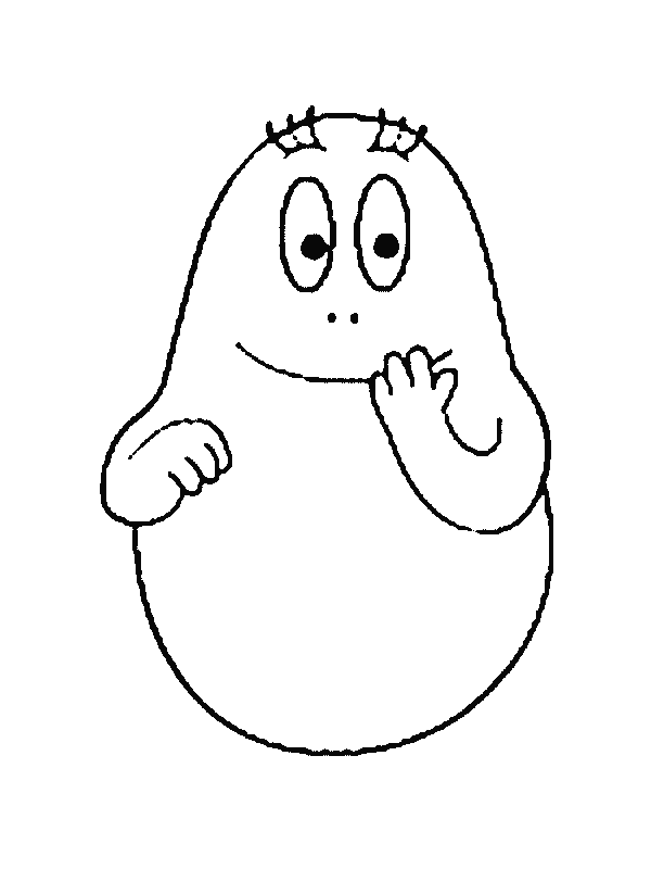 Coloriage 18 Barbapapa