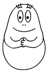 Coloriage Barbapapa 10