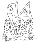 Coloriage Barbapapa 14