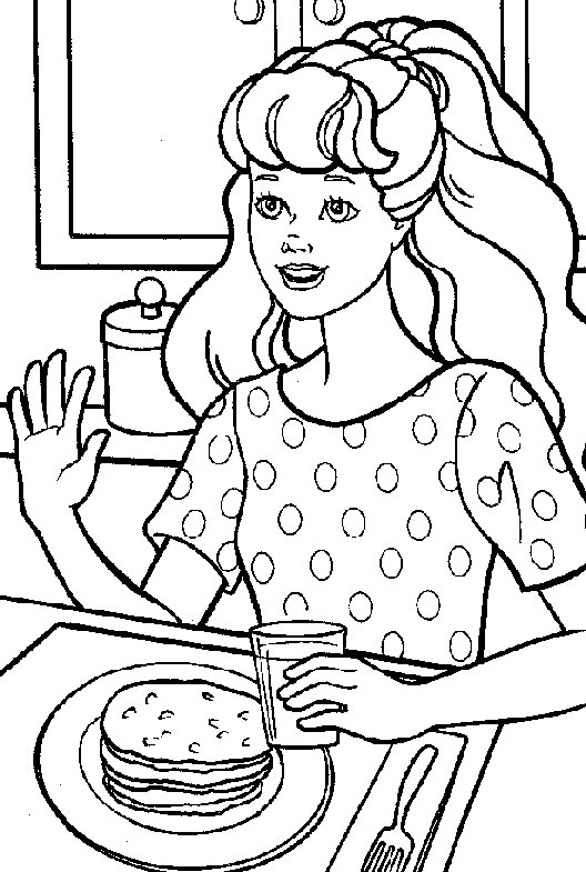 Coloriage 105 Barbie