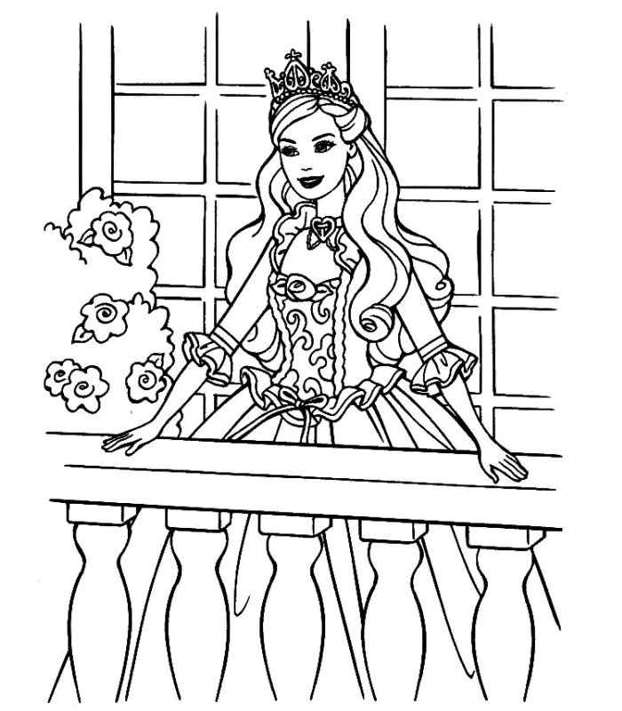 Coloriage 110 Barbie