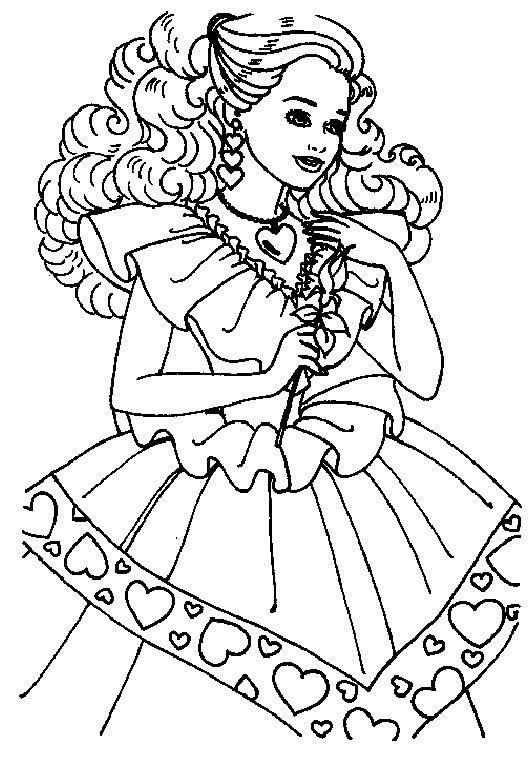 Coloriage 115 Barbie