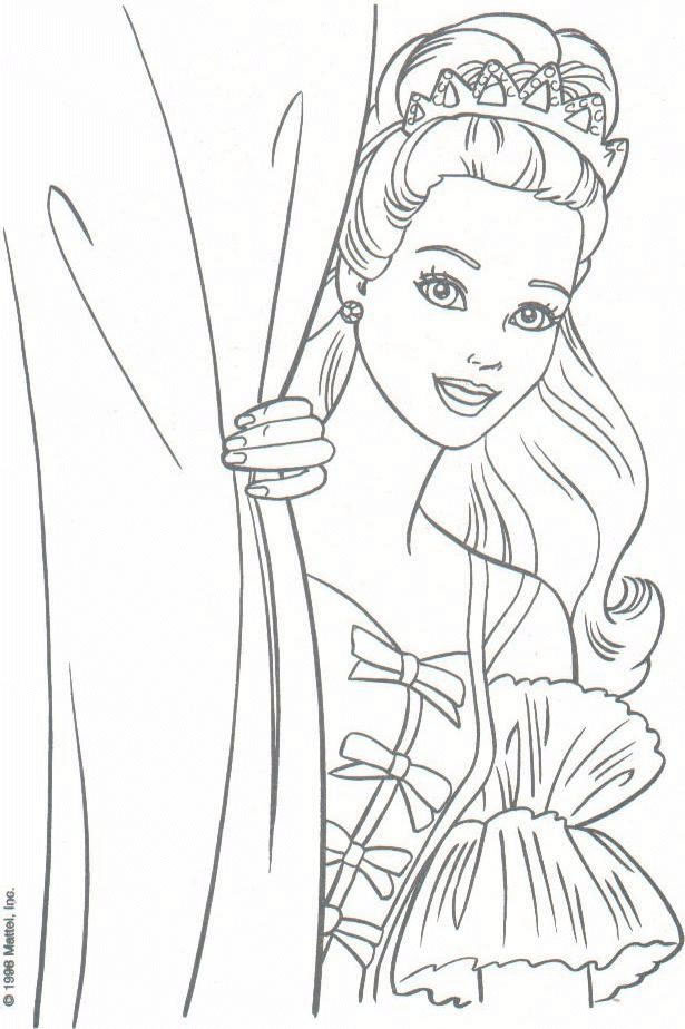 Coloriage 13 Barbie