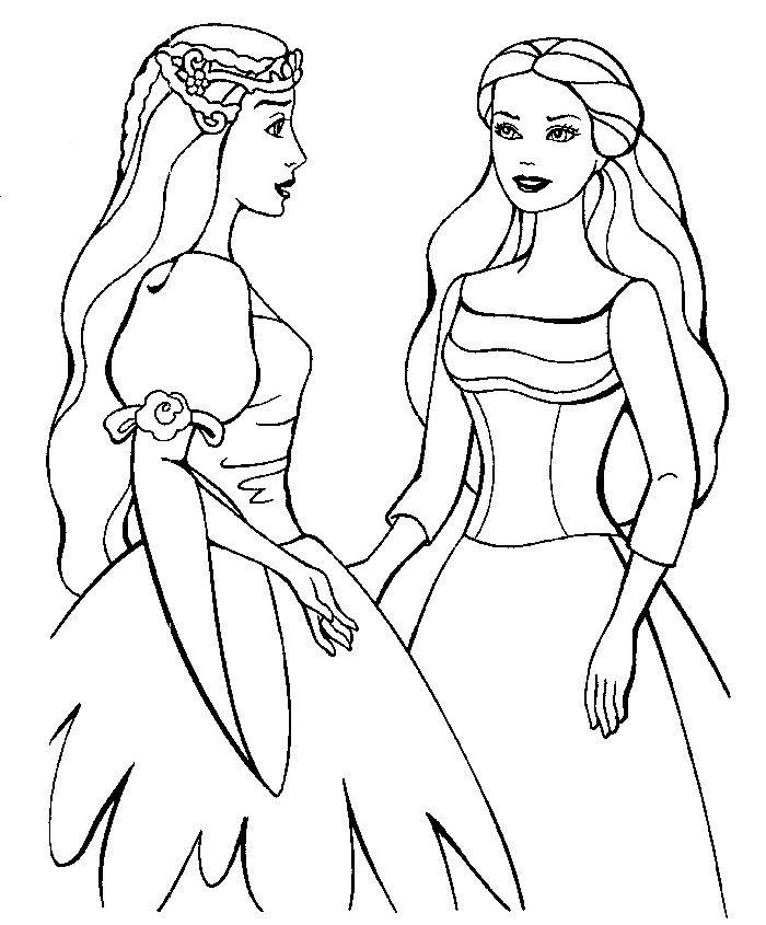 Coloriage 132 Barbie