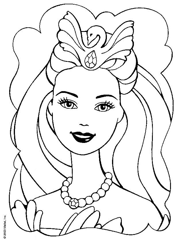 Coloriage 135 Barbie