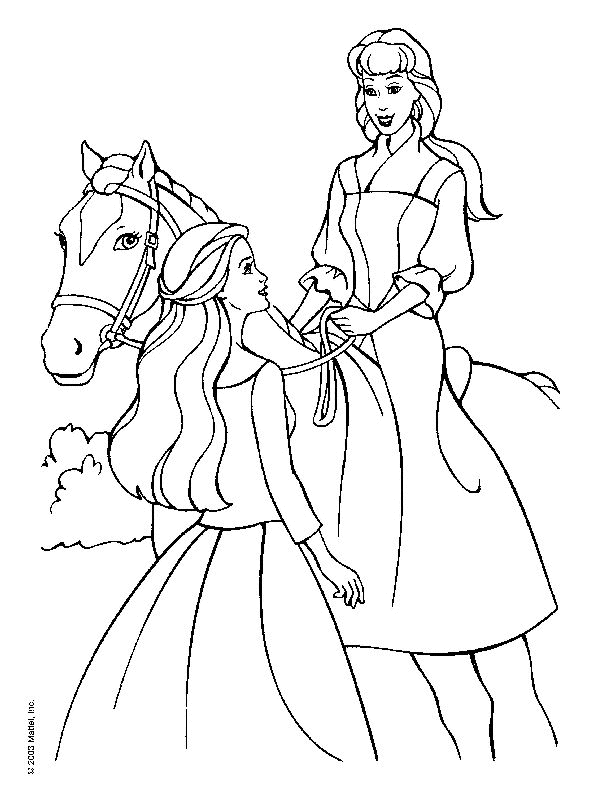 Coloriage 140 Barbie