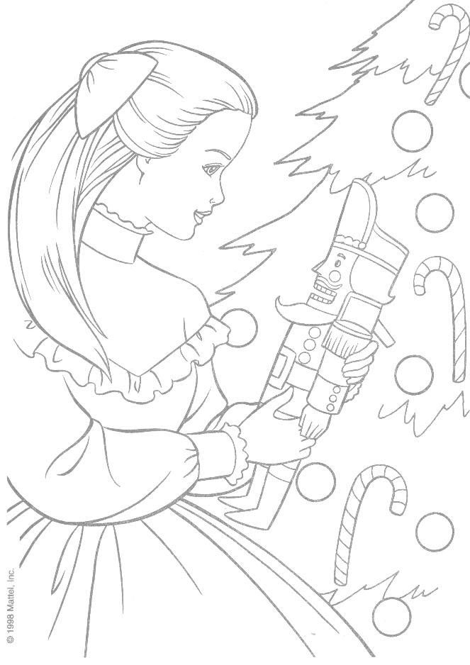 Coloriage 155 Barbie