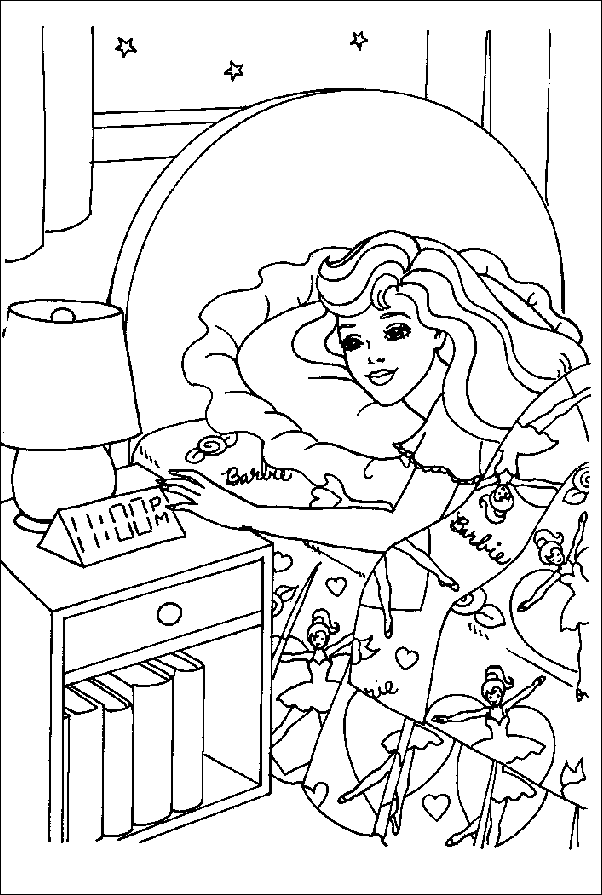 Coloriage 156 Barbie