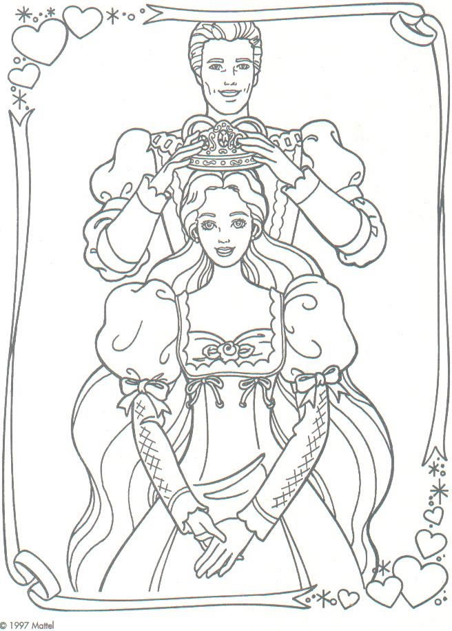 Coloriage 159 Barbie