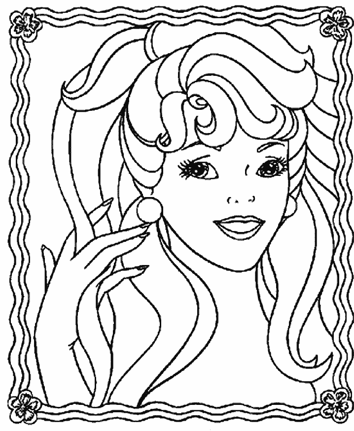 Coloriage 178 Barbie