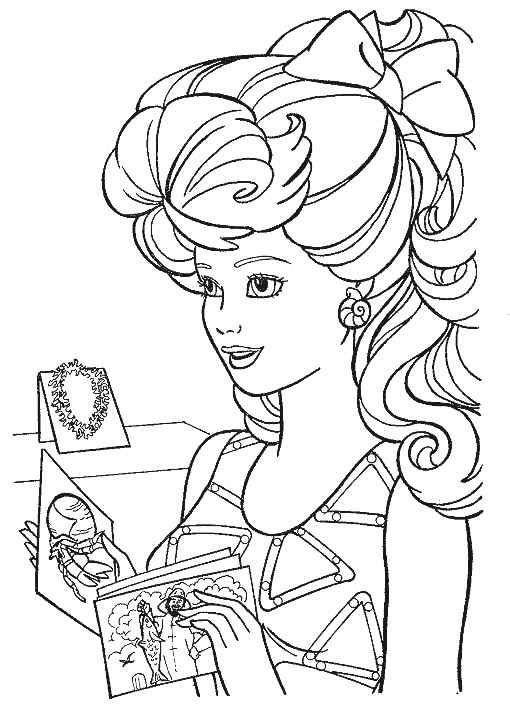 Coloriage 20 Barbie