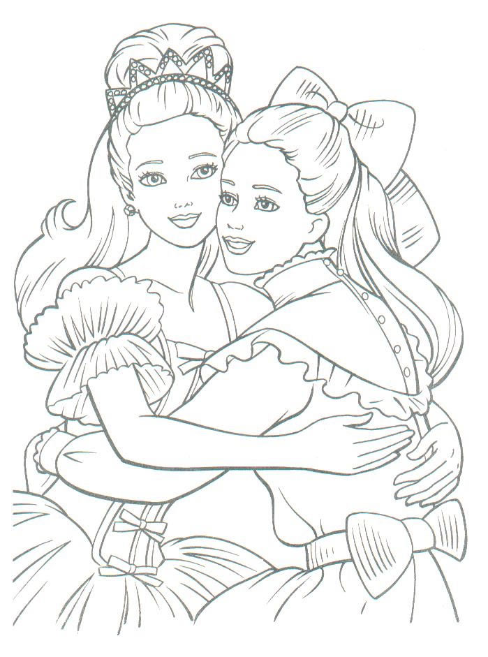 Coloriage 27 Barbie