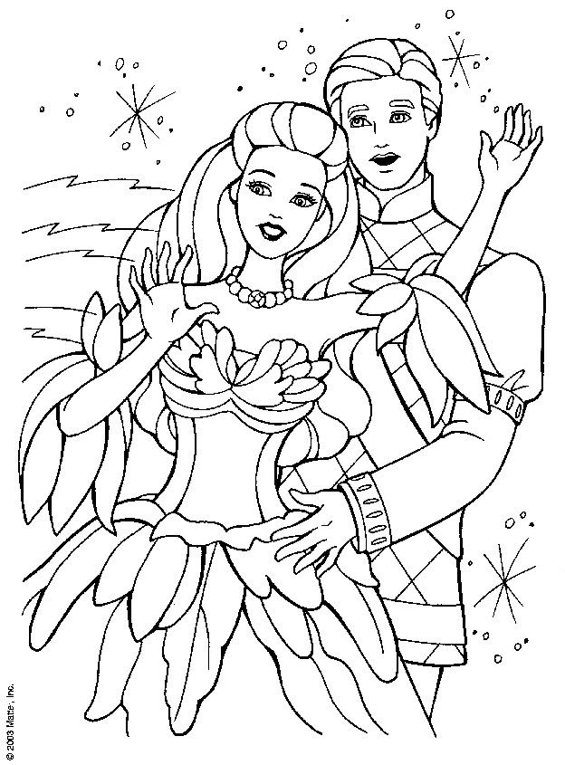 Coloriage 30 Barbie