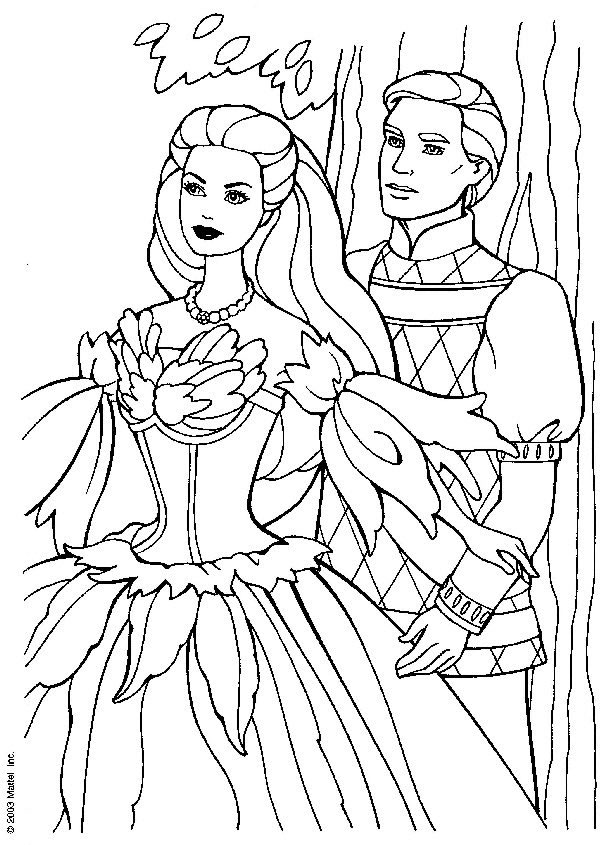 Coloriage 41 Barbie