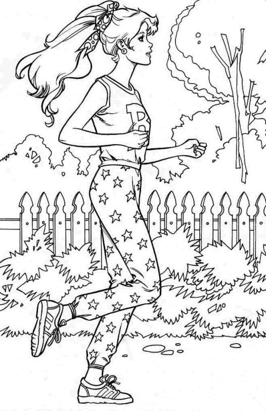 Coloriage 61 Barbie