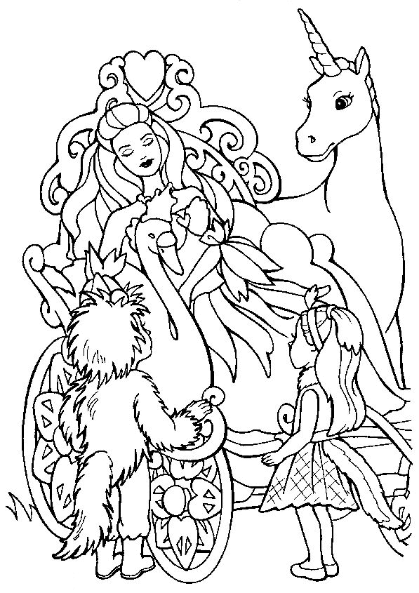 Coloriage 62 Barbie