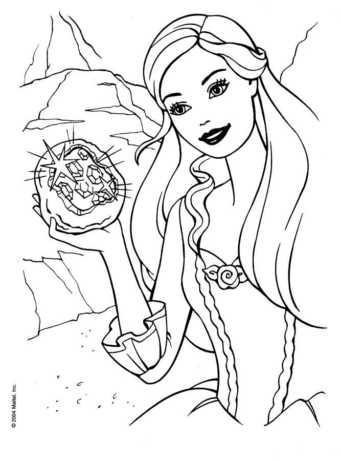 Coloriage 75 Barbie