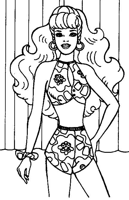 Coloriage 82 Barbie