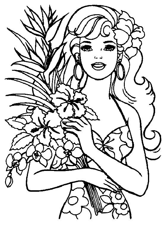 Coloriage 83 Barbie