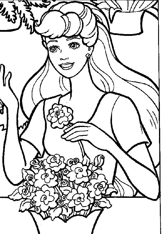 Coloriage 85 Barbie