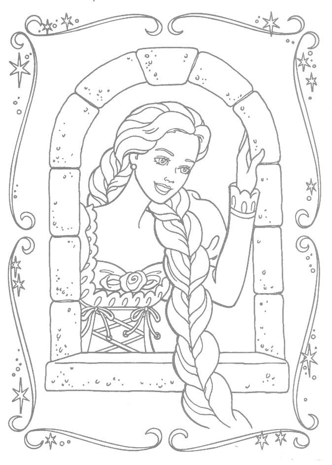 Coloriage 86 Barbie