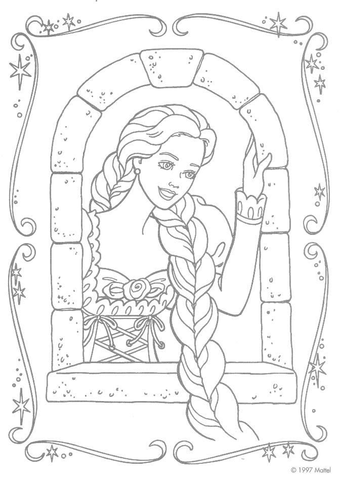 Coloriage 87 Barbie