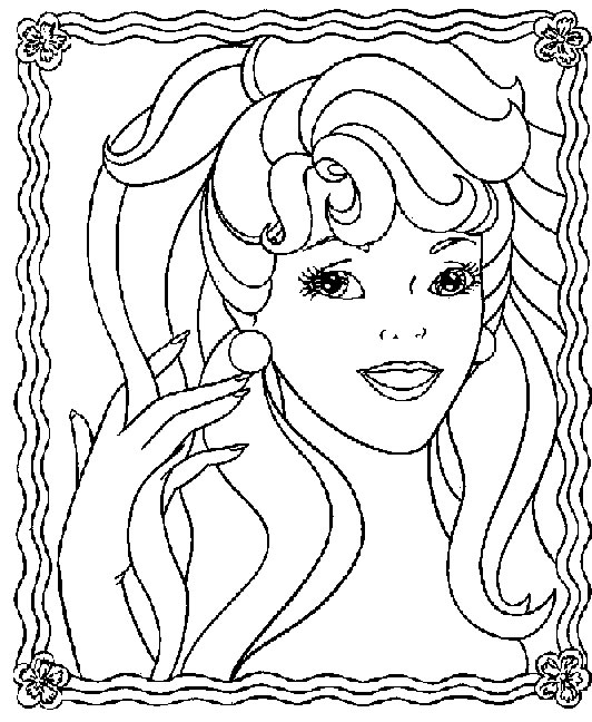 Coloriage 91 Barbie