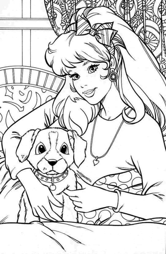 Coloriage 95 Barbie