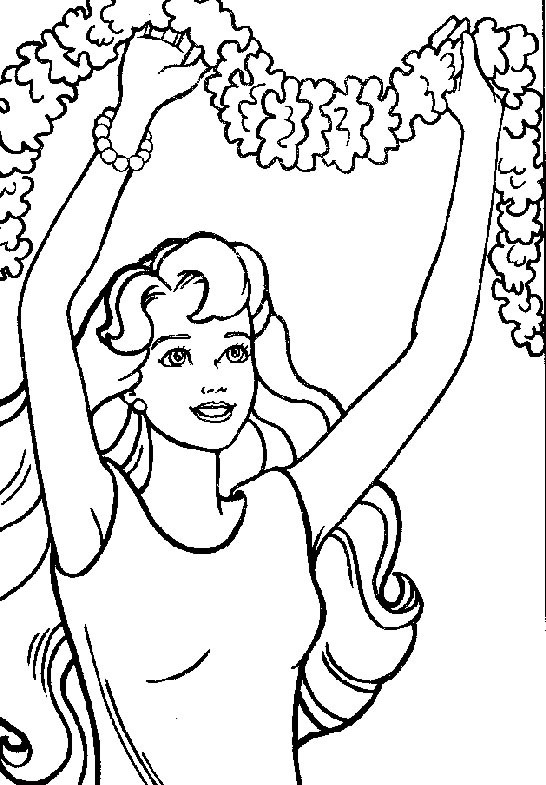 Coloriage 99 Barbie