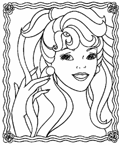 Coloriage Barbie 178