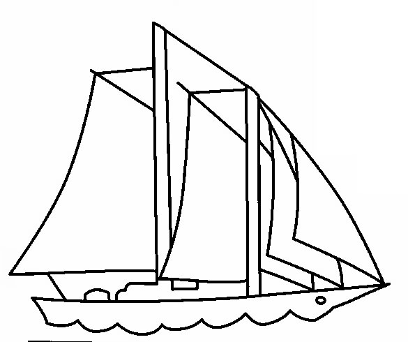 Coloriage 15 Bateaux