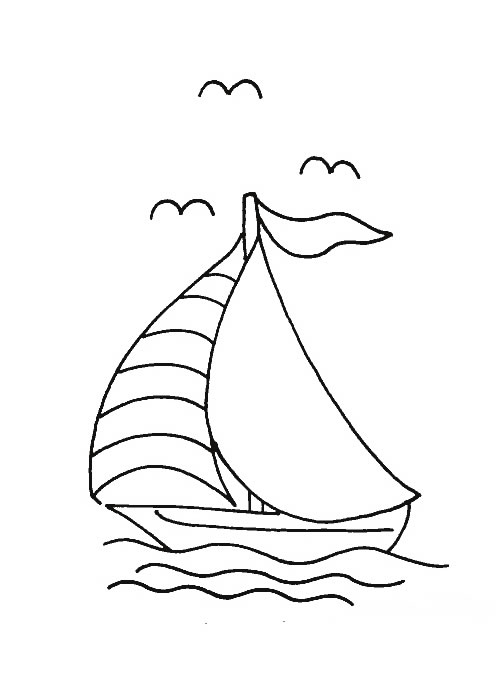 Coloriage 17 Bateaux