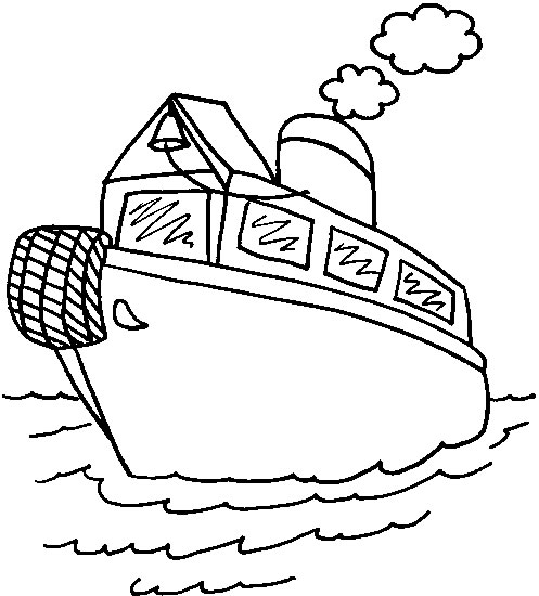 Coloriage 3 Bateaux