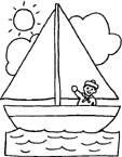 Coloriage Bateaux 2