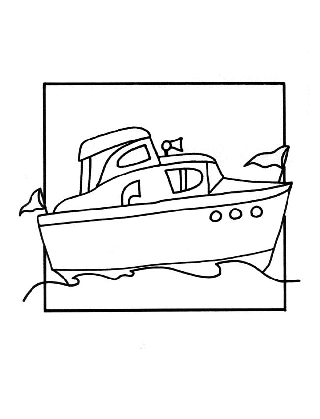 Coloriage 35 Bateaux et voiliers