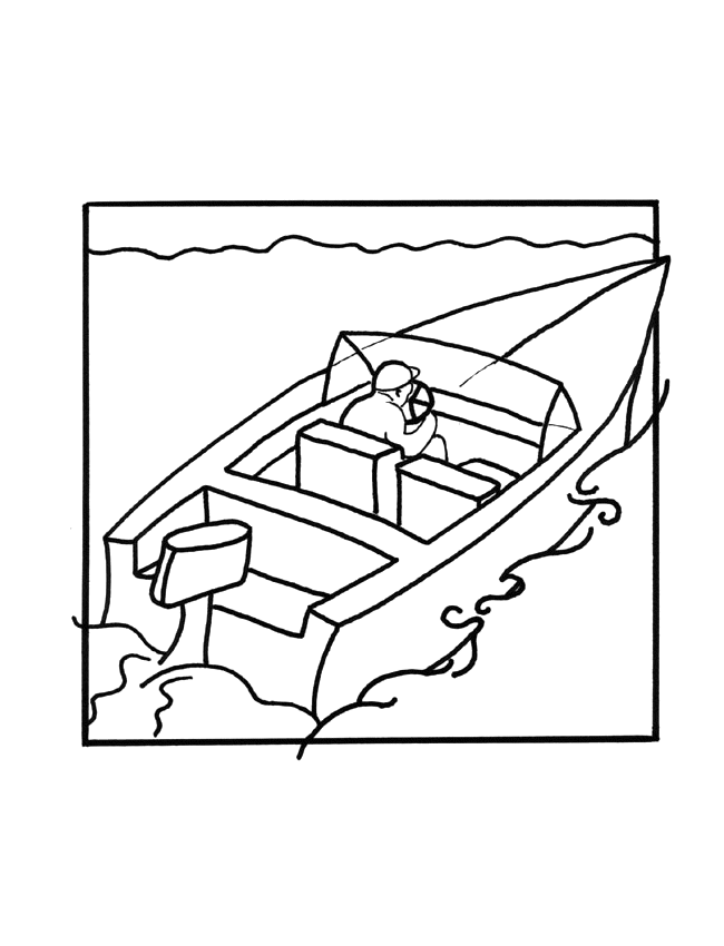 Coloriage 36 Bateaux et voiliers