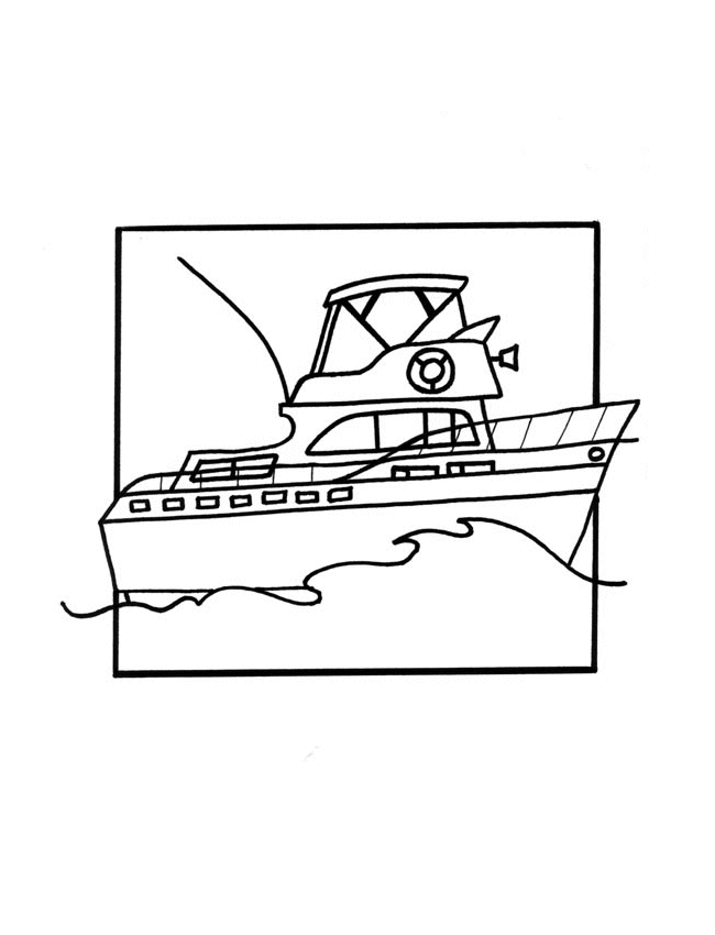 Coloriage 37 Bateaux et voiliers