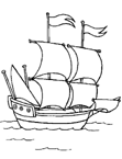 Coloriage Bateaux et voiliers 27